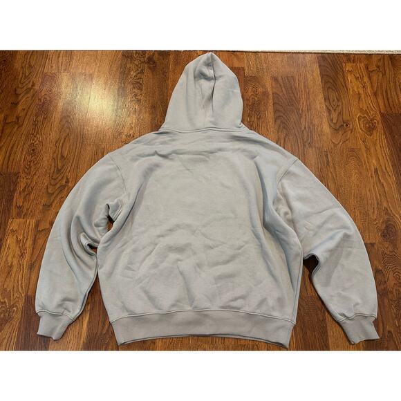 Cotton On Men’s Box Fit Hoodie Dusty Blue Size Medium NWT Street Style Comfort - Picture 2 of 7